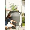 Amphore regenton met plantenbak terra 90 liter